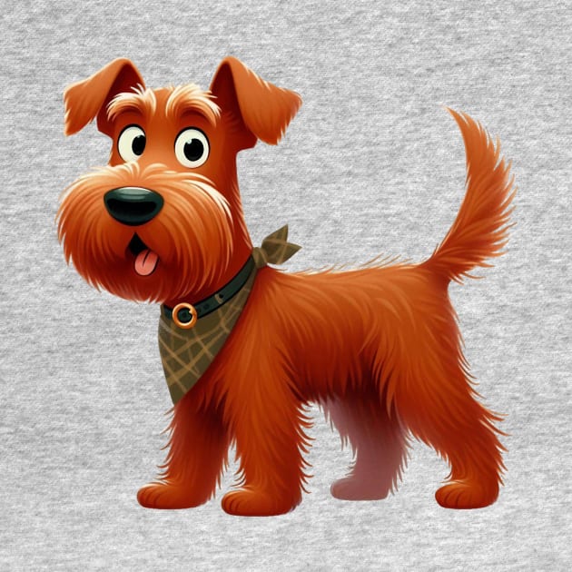 Cute Irish Terrier by Dmytro